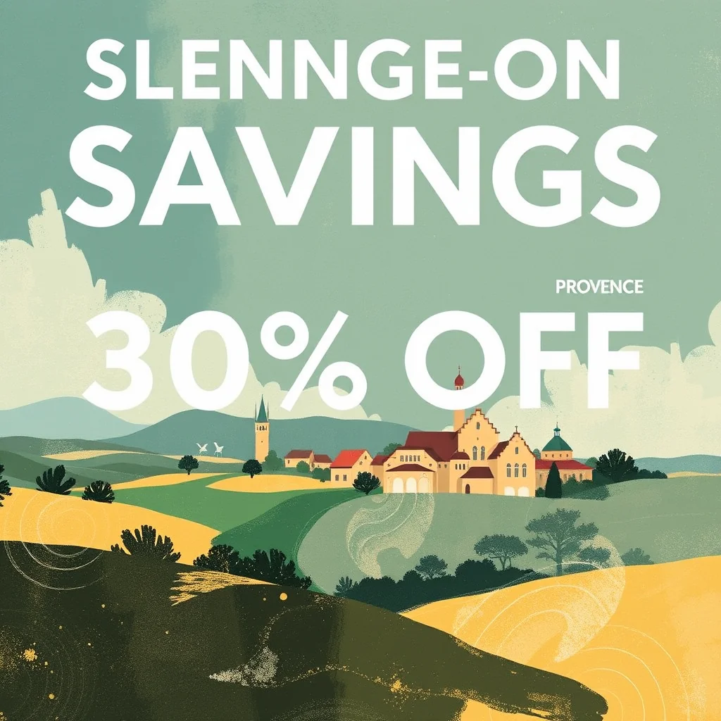 You are currently viewing Splurge on savings: 30% off provence