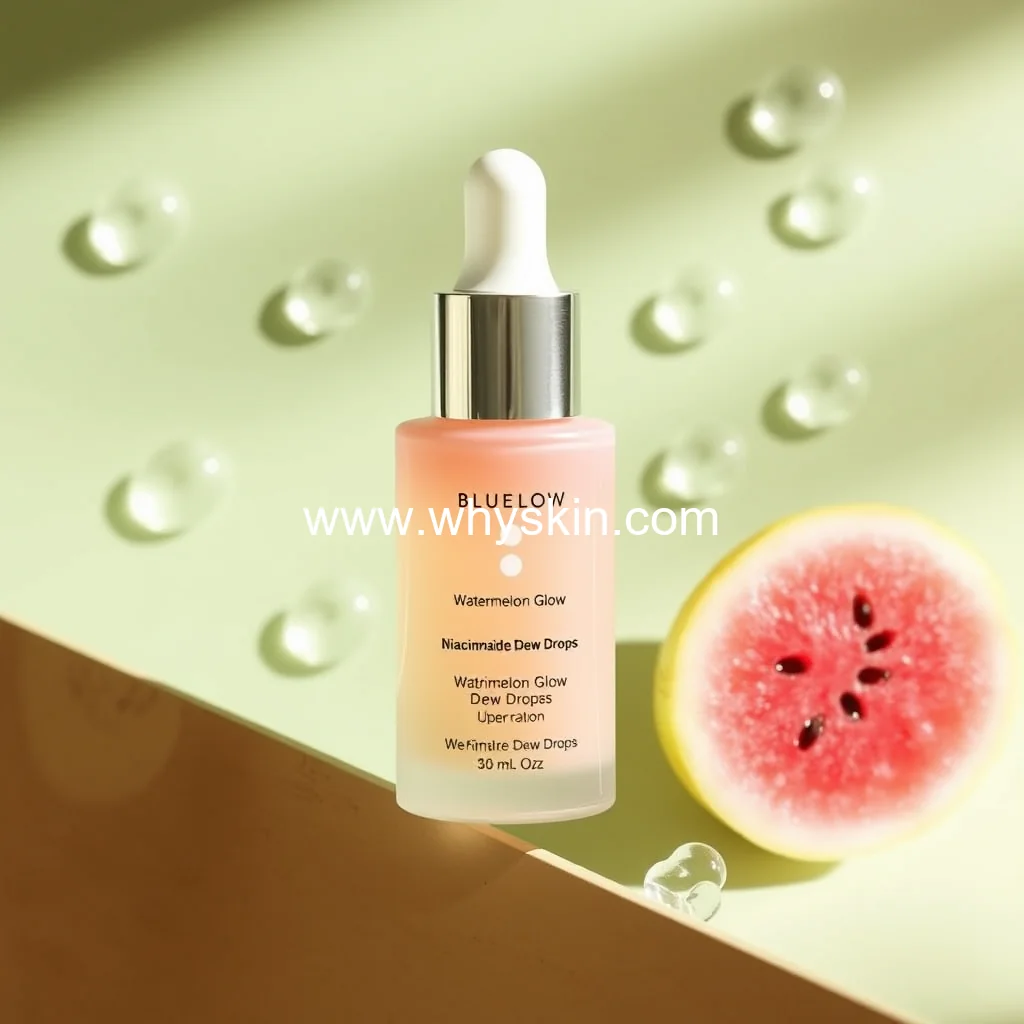 You are currently viewing Glow Recipe Watermelon Glow Niacinamide Dew Drops Review