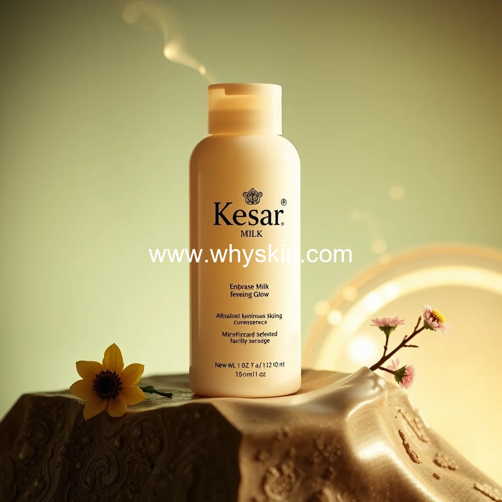 You are currently viewing Unleash luminous skin: embrace kesar milk for evening glow!