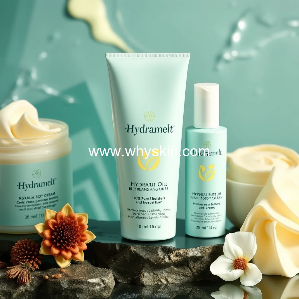 You are currently viewing Hydramelt: revolutionary body cream line with 100% pure butters and hydrating oils for all skin types.