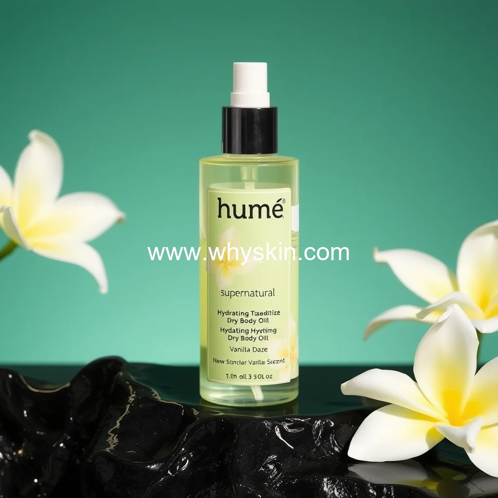 You are currently viewing Hume Supernatural Launches Hydrating Dry Body Oil in Vanilla Daze Scent
