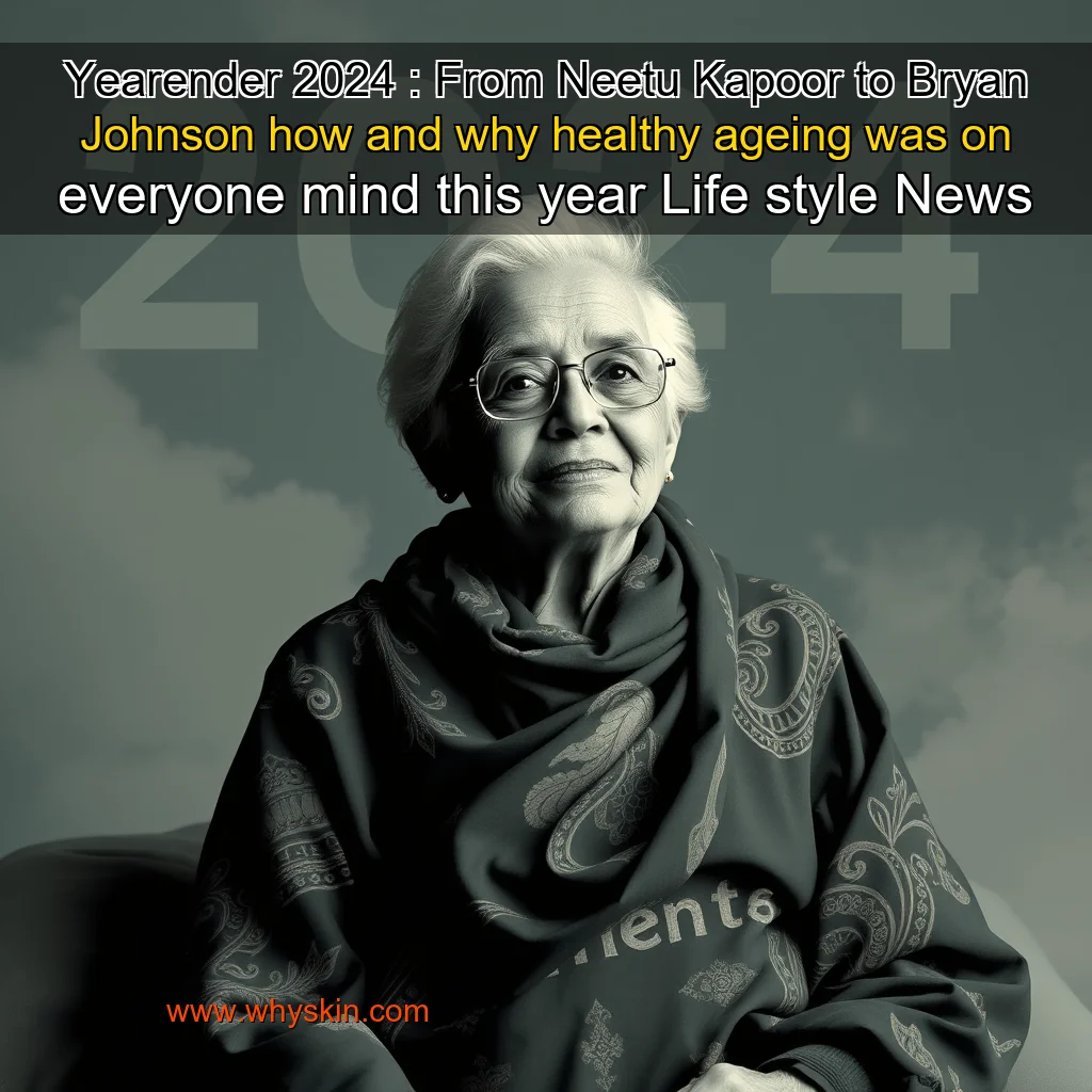 You are currently viewing Yearender 2024 : From Neetu Kapoor to Bryan Johnson  how and why healthy ageing was on everyone mind this year  Life  style News