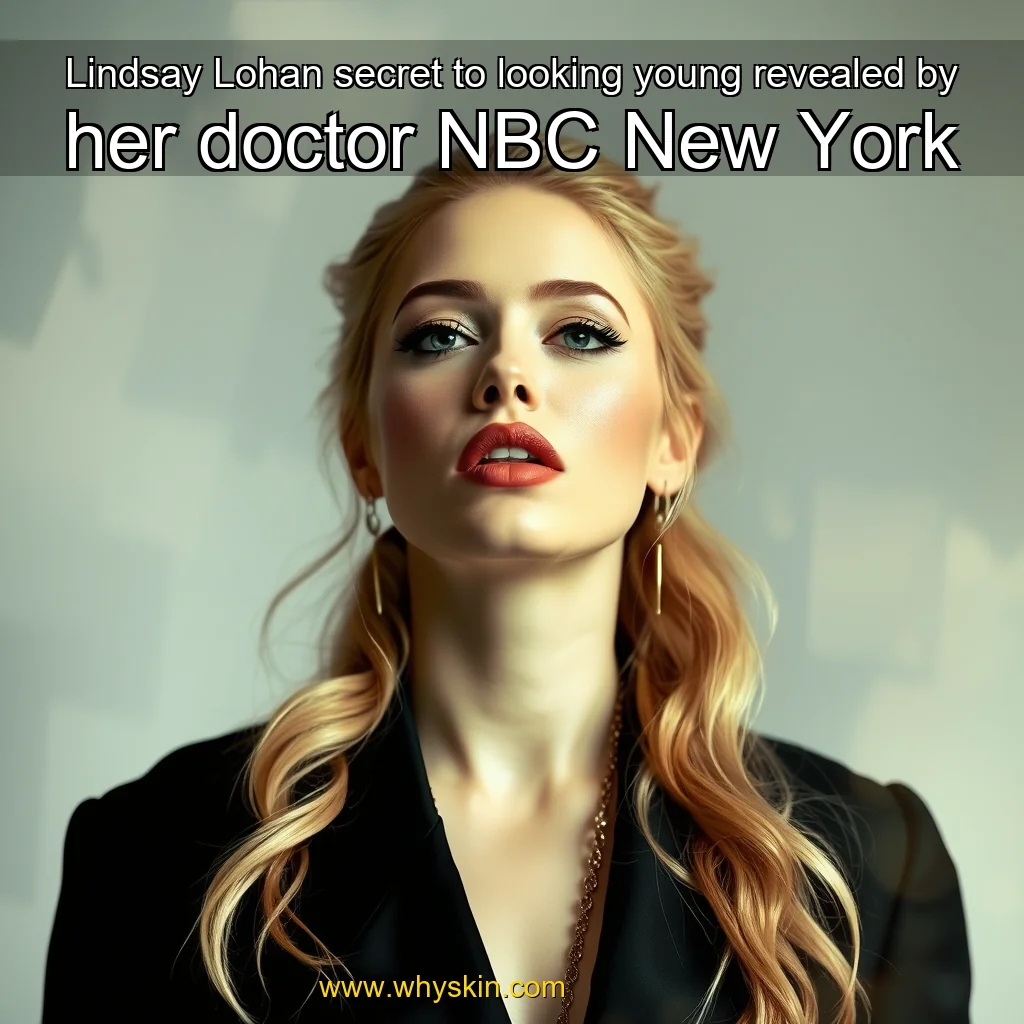 You are currently viewing Lindsay Lohan secret to looking young revealed by her doctor  NBC New York