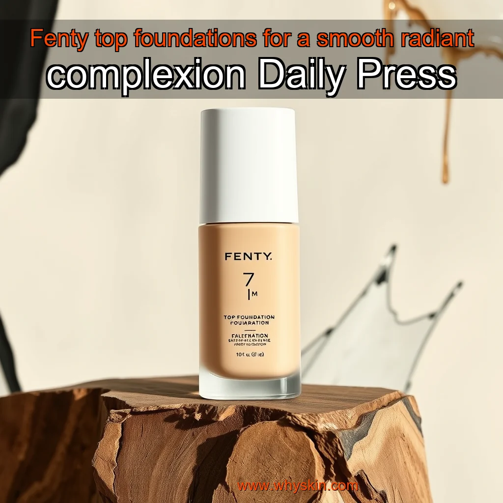 You are currently viewing Fenty top foundations for a smooth  radiant complexion  Daily Press