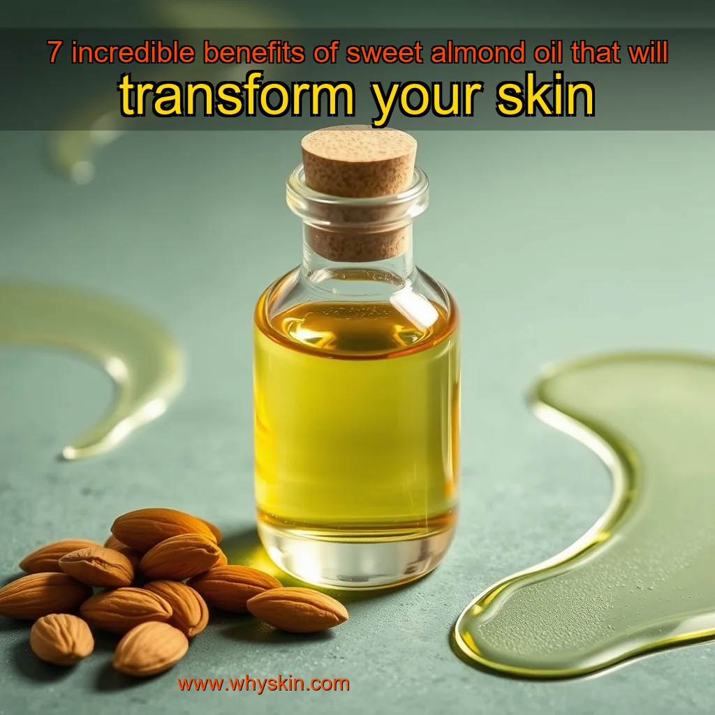 Read more about the article 7 incredible benefits of sweet almond oil that will transform your skin