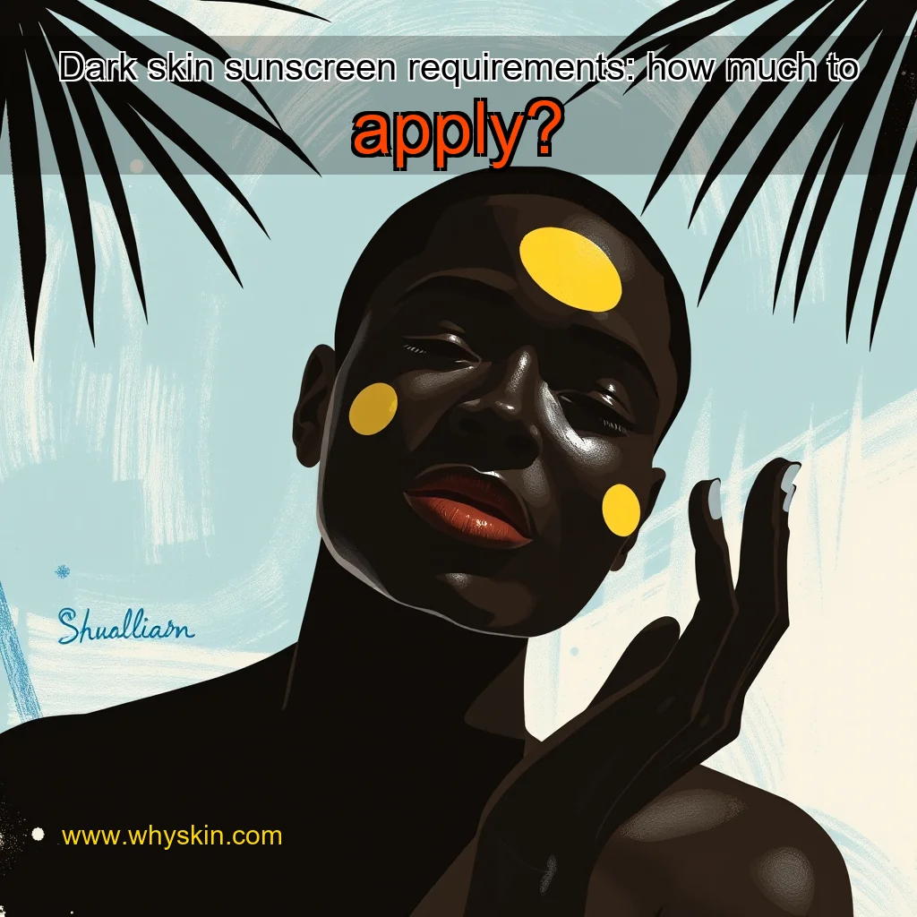 You are currently viewing Dark skin sunscreen requirements: how much to apply?