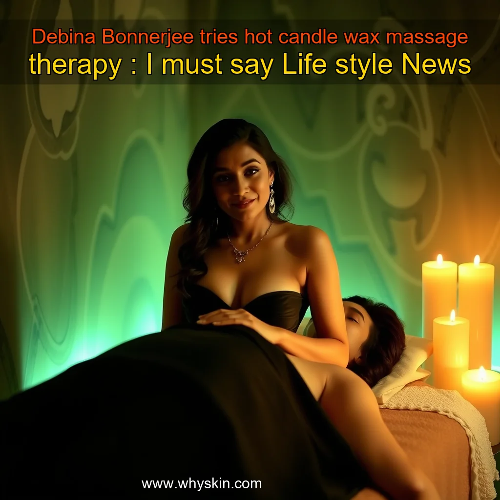 You are currently viewing Debina Bonnerjee tries hot candle wax massage therapy : I must say   Life  style News