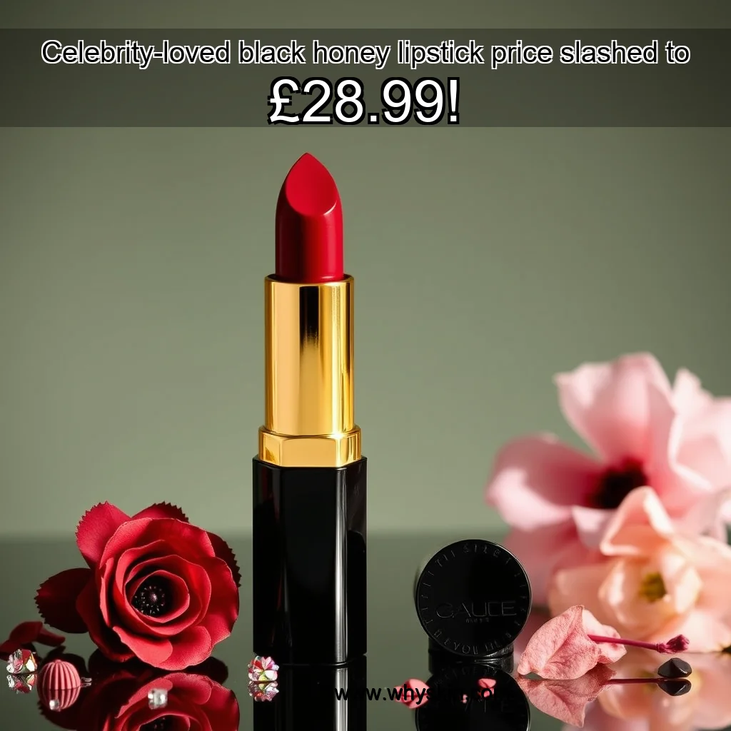 Read more about the article Celebrity-loved black honey lipstick price slashed to £28.99!