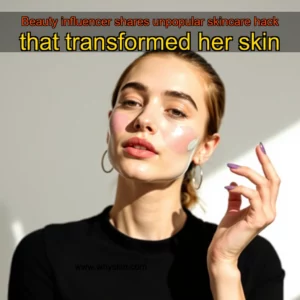 Read more about the article Beauty influencer shares unpopular skincare hack that transformed her skin
