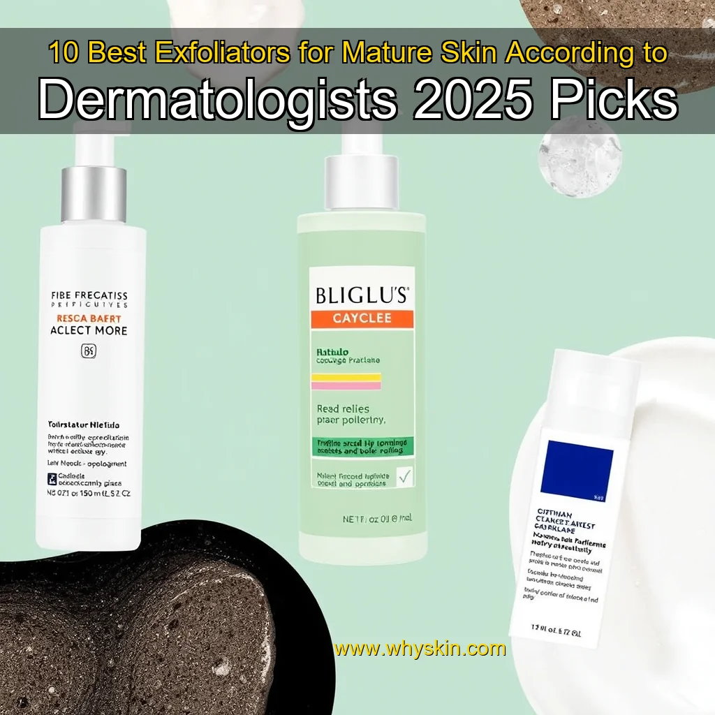 Read more about the article 10 Best Exfoliators for Mature Skin  According to Dermatologists  2025 Picks