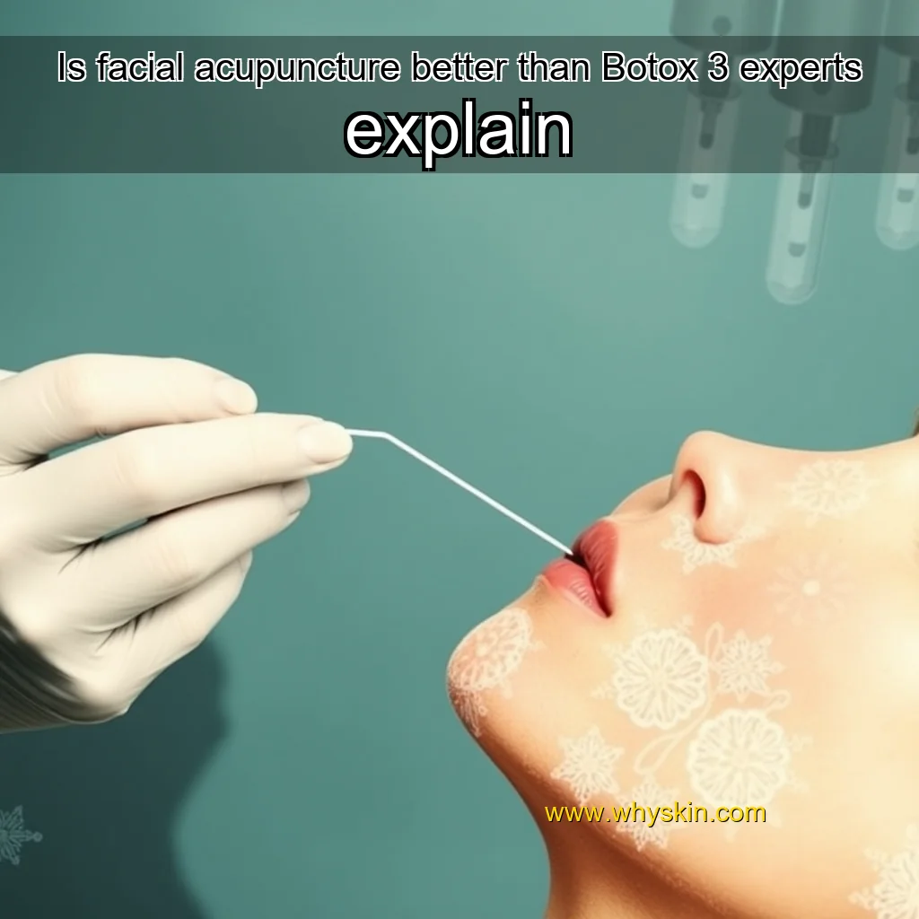 You are currently viewing Is facial acupuncture better than Botox  3 experts explain