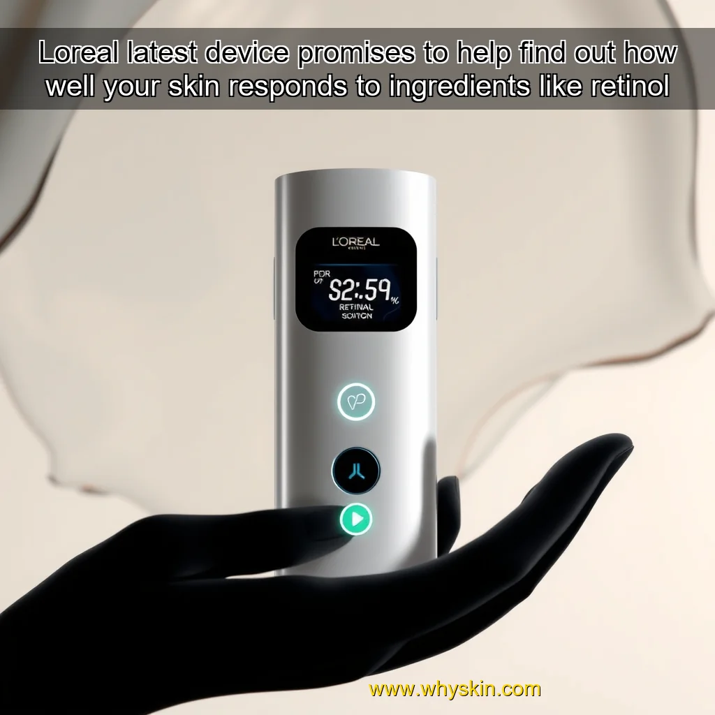 You are currently viewing Loreal latest device promises to help find out how well your skin responds to ingredients like retinol