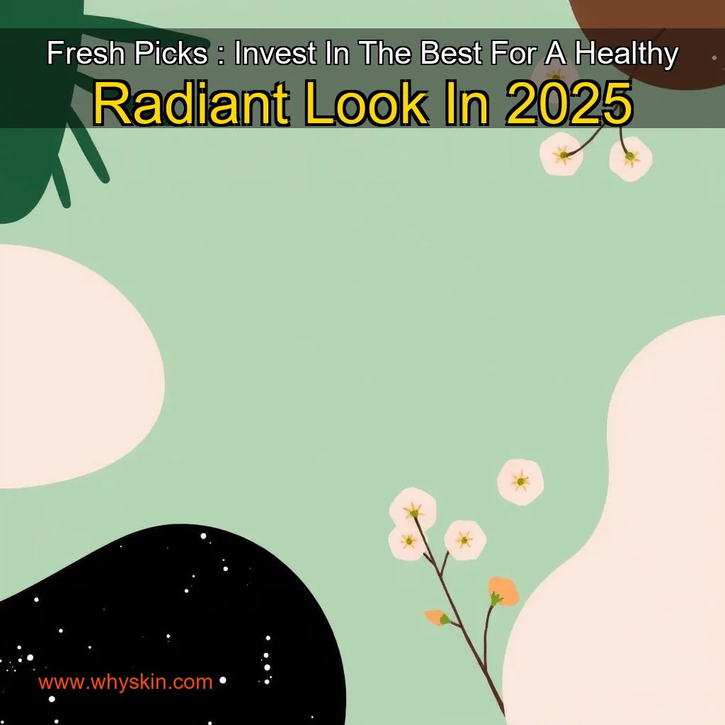 Read more about the article Fresh Picks : Invest In The Best For A Healthy  Radiant Look In 2025