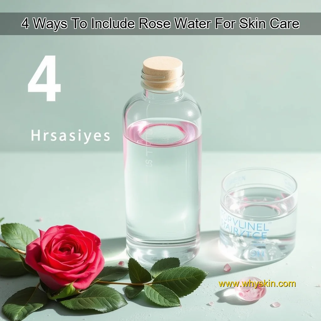 You are currently viewing 4 Ways To Include Rose Water For Skin Care