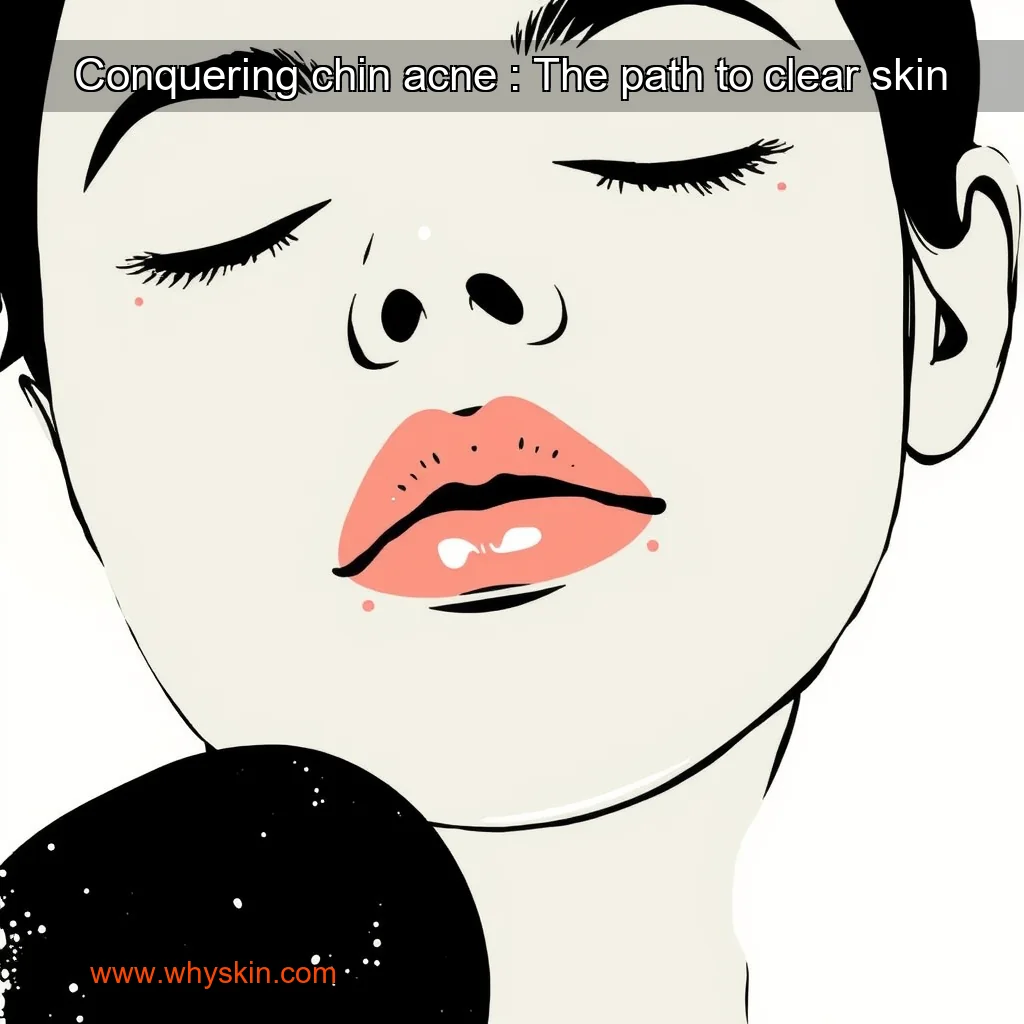 You are currently viewing Conquering chin acne : The path to clear skin