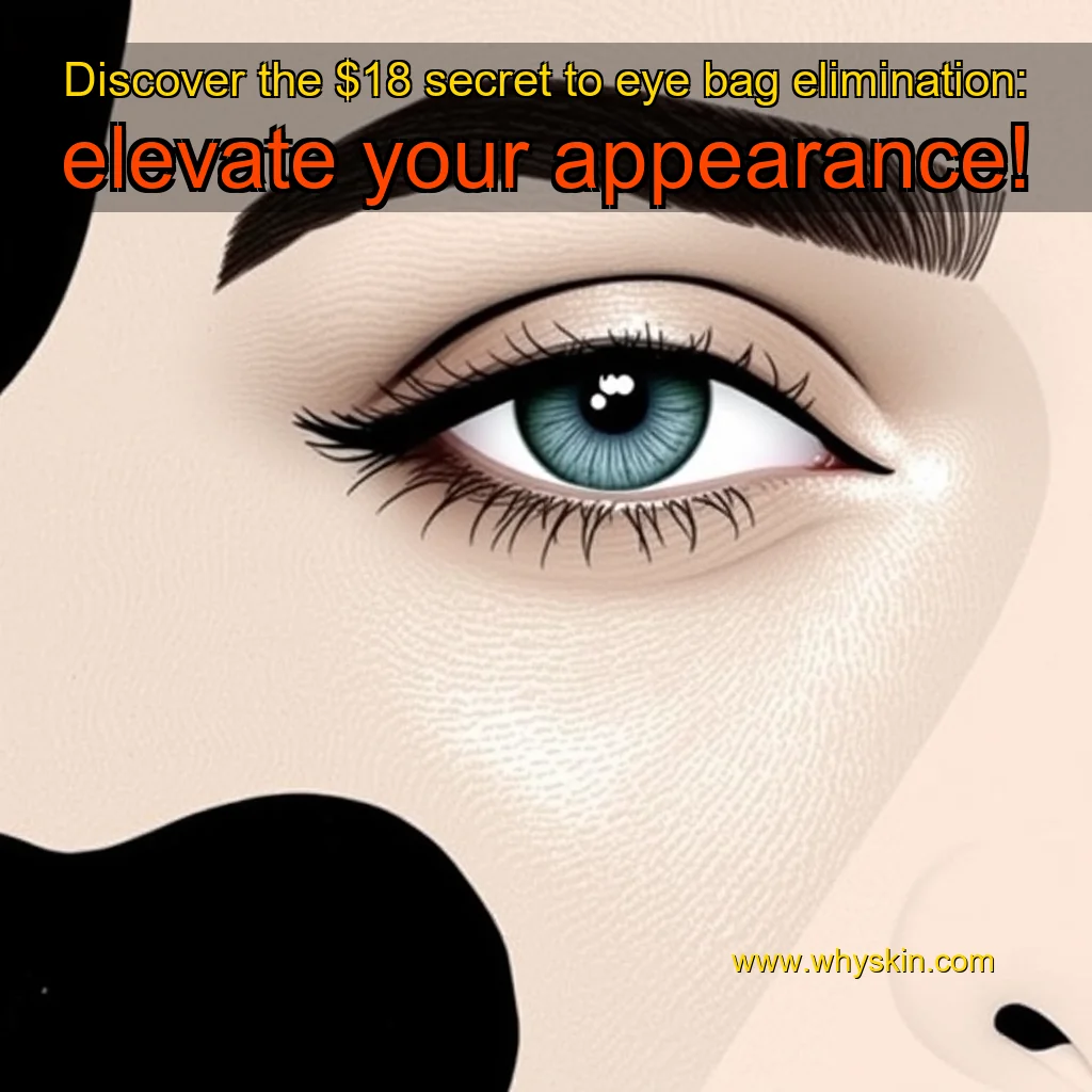 You are currently viewing Discover the $18 secret to eye bag elimination: elevate your appearance!