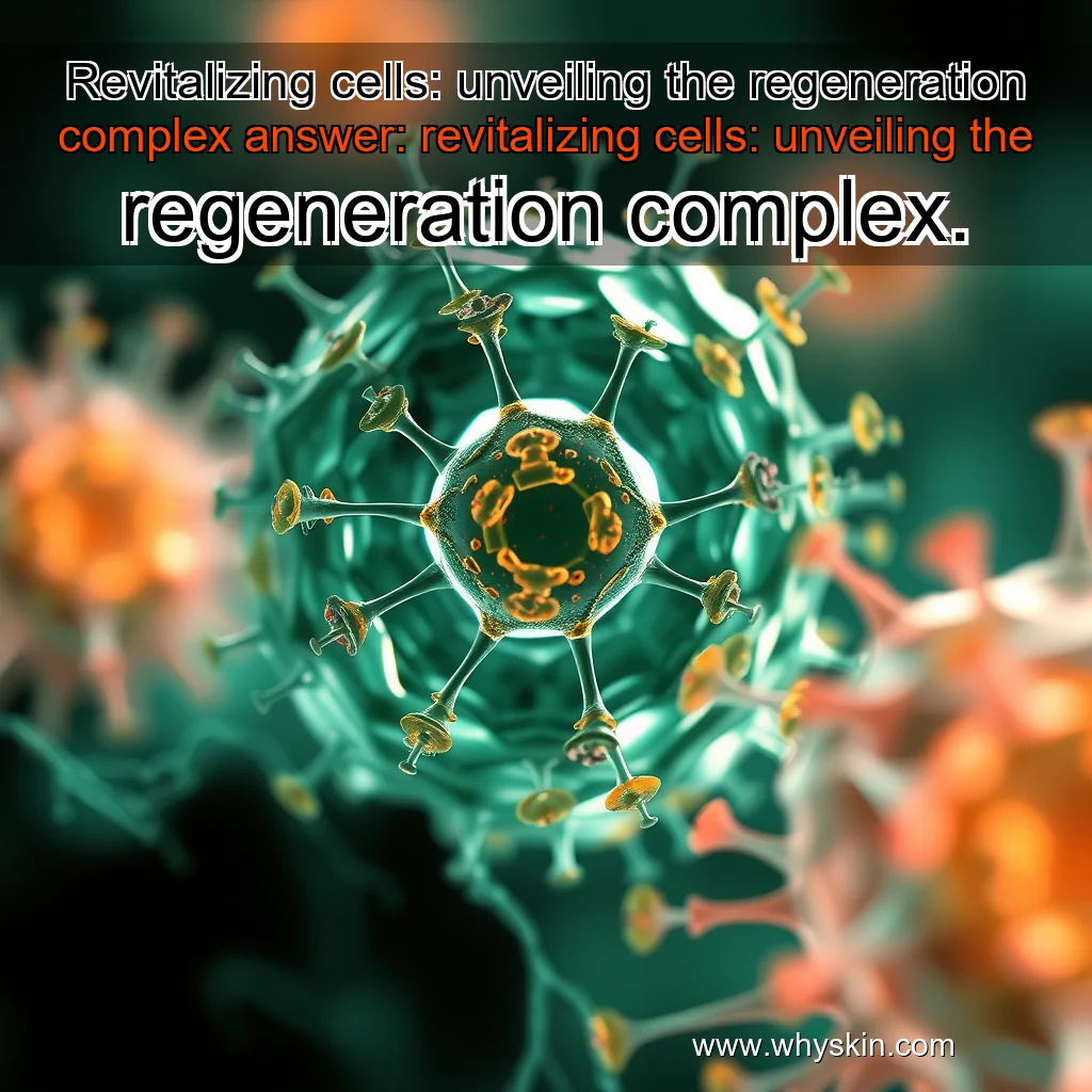 You are currently viewing Revitalizing cells: unveiling the regeneration complex


 answer: revitalizing cells: unveiling the regeneration complex.