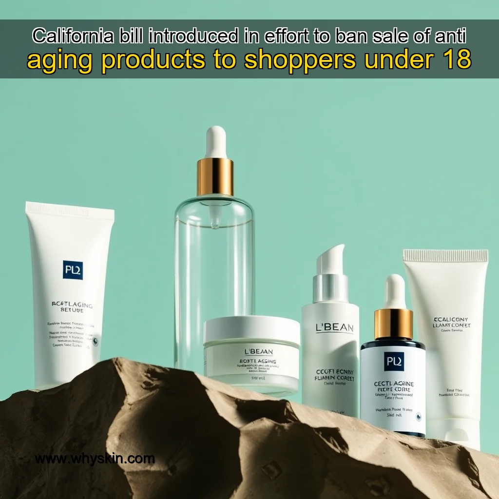 Read more about the article California bill introduced in effort to ban sale of anti  aging products to shoppers under 18