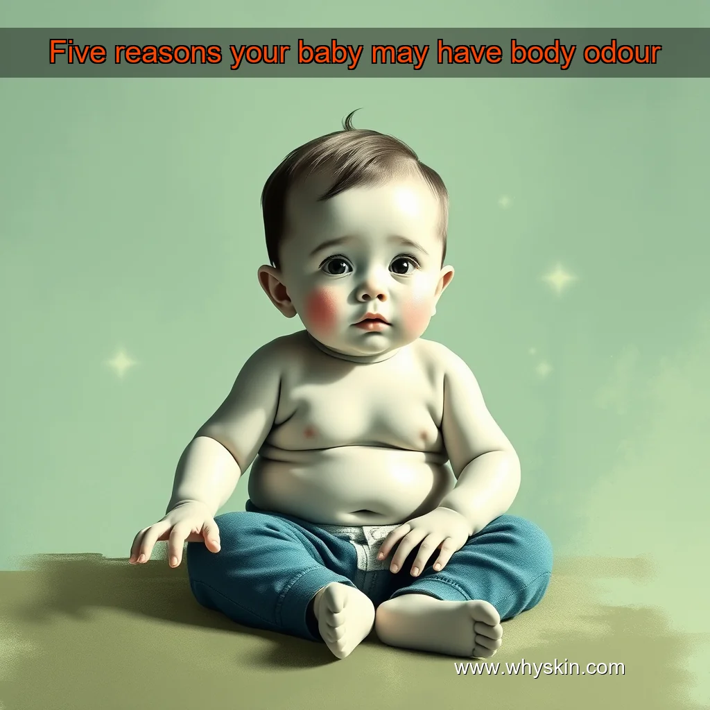 You are currently viewing Five reasons your baby may have body odour