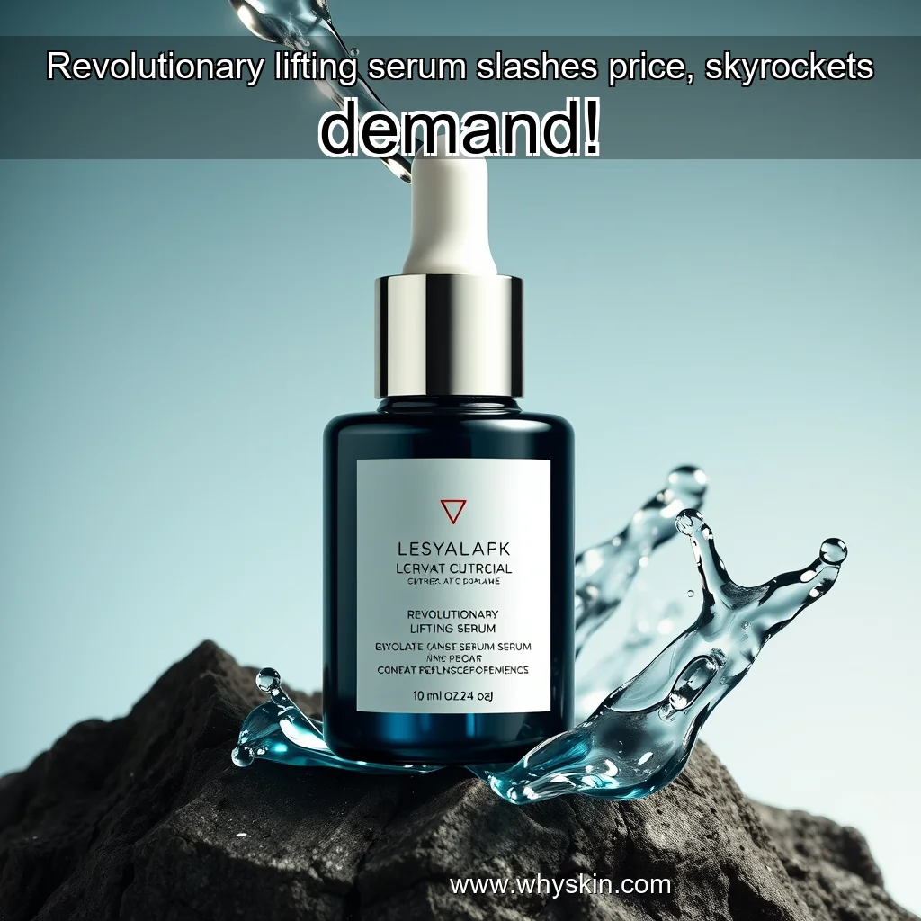 You are currently viewing Revolutionary lifting serum slashes price, skyrockets demand!