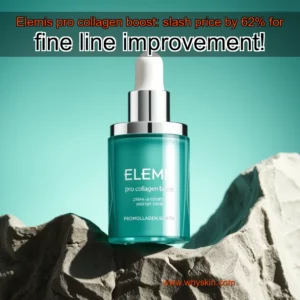 Read more about the article Elemis pro collagen boost: slash price by 62% for fine line improvement!
