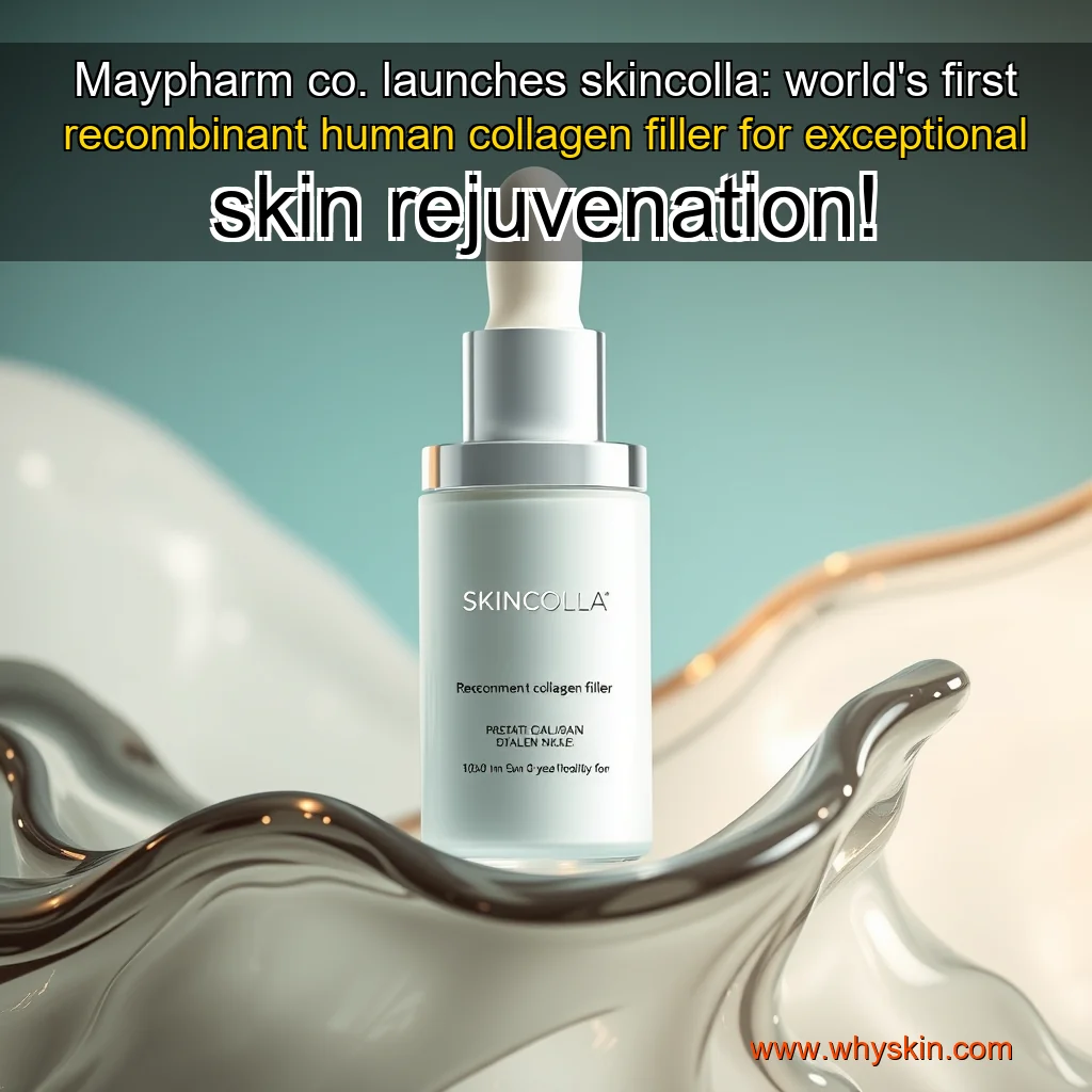 Read more about the article Maypharm co. launches skincolla: world’s first recombinant human collagen filler for exceptional skin rejuvenation!