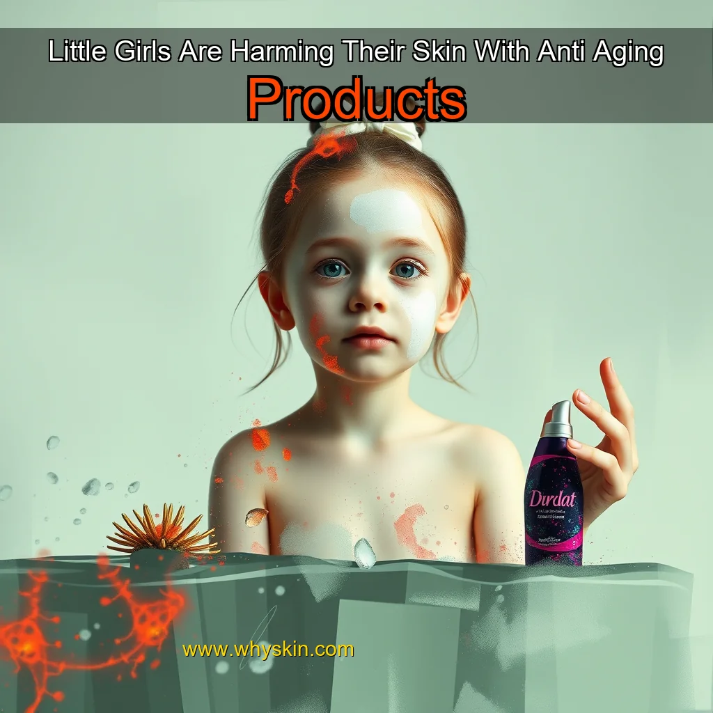 You are currently viewing Little Girls Are Harming Their Skin With Anti  Aging Products
