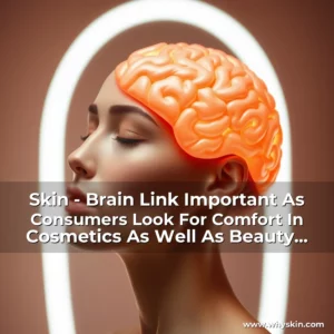 Read more about the article Skin – Brain Link Important As Consumers  Look For Comfort  In Cosmetics  As Well As  Beauty Benefits, But They Are Also Concerned About The Safety Of The Ingredients Used In Their Skincare Products.
