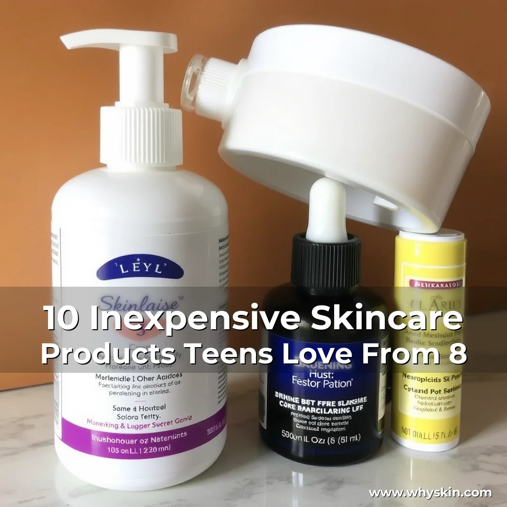 You are currently viewing 10 Inexpensive Skincare Products Teens Love From 8