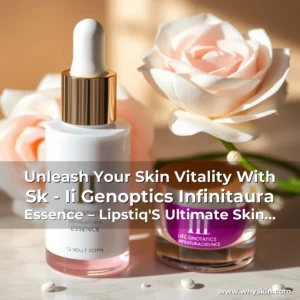 Artistic representation for Unleash Your Skin Vitality With Sk - Ii Genoptics Infinitaura Essence – Lipstiq'S Ultimate Skin Care Solution!
