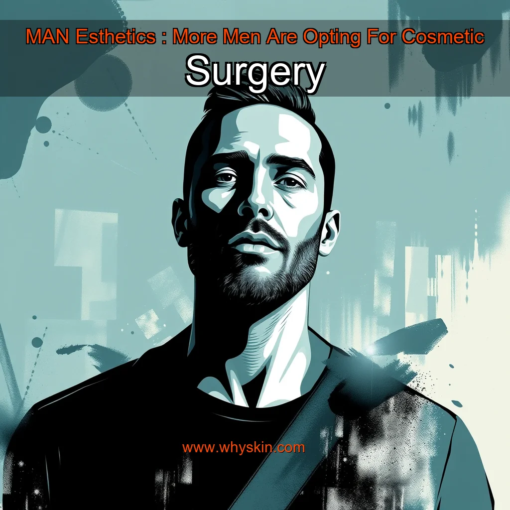 You are currently viewing MAN  Esthetics : More Men Are Opting For Cosmetic Surgery