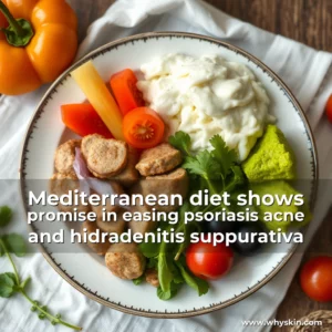 Read more about the article Mediterranean diet shows promise in easing psoriasis  acne  and hidradenitis suppurativa