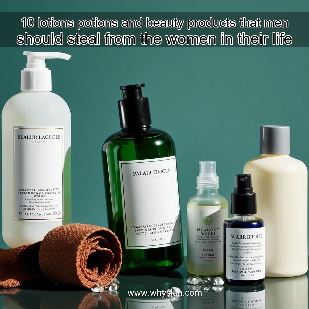 Read more about the article 10 lotions  potions and beauty products that men should steal from the women in their life