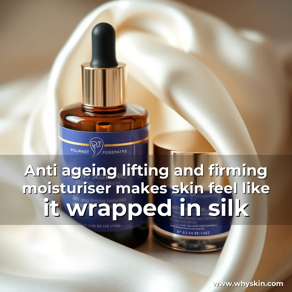 Read more about the article Anti  ageing lifting and firming moisturiser makes skin feel like it wrapped in silk