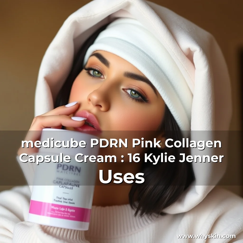 Read more about the article medicube PDRN Pink Collagen Capsule Cream : 16  Kylie Jenner Uses