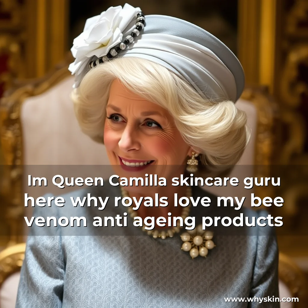 Read more about the article Im Queen Camilla skincare guru  here why royals love my bee venom anti  ageing products