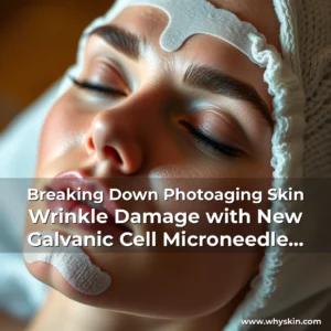 Read more about the article Breaking Down Photoaging Skin Wrinkle Damage with New Galvanic Cell Microneedle Patches