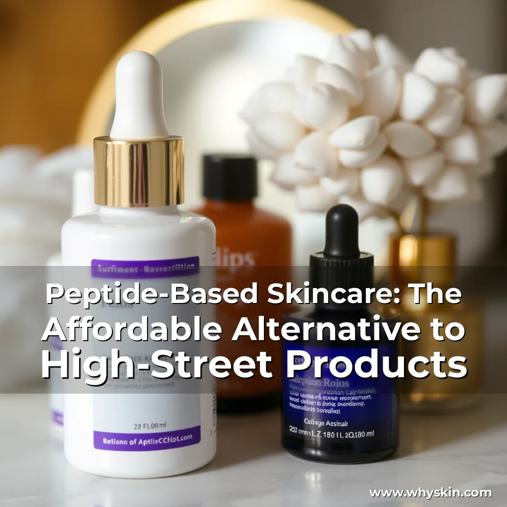 You are currently viewing Peptide-Based Skincare: The Affordable Alternative to High-Street Products
