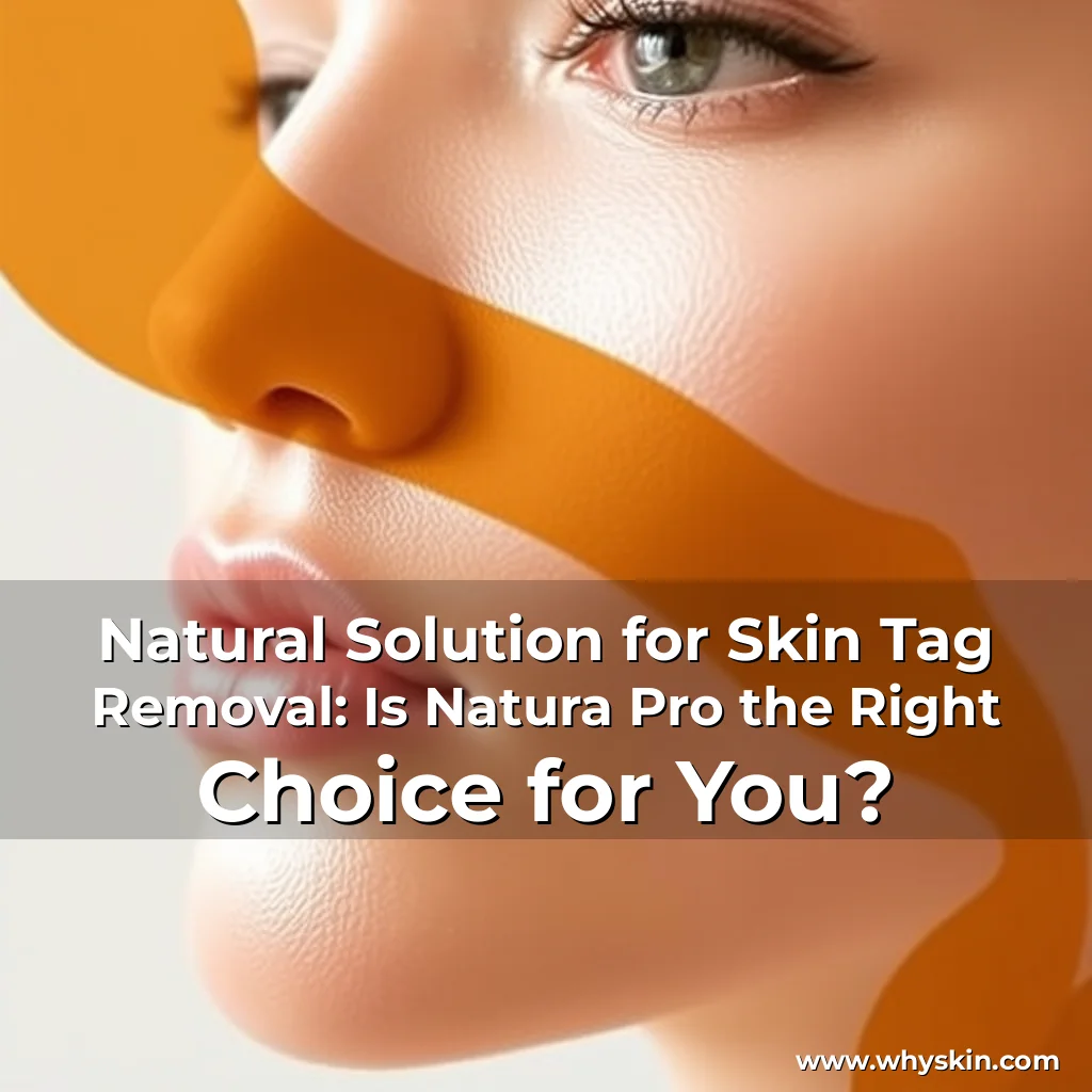 Artistic representation for Natural Solution for Skin Tag Removal: Is Natura Pro the Right Choice for You?