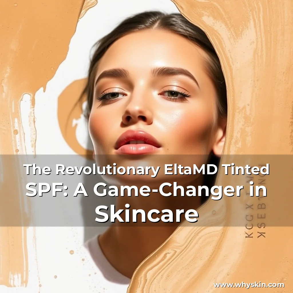 Read more about the article The Revolutionary EltaMD Tinted SPF: A Game-Changer in Skincare