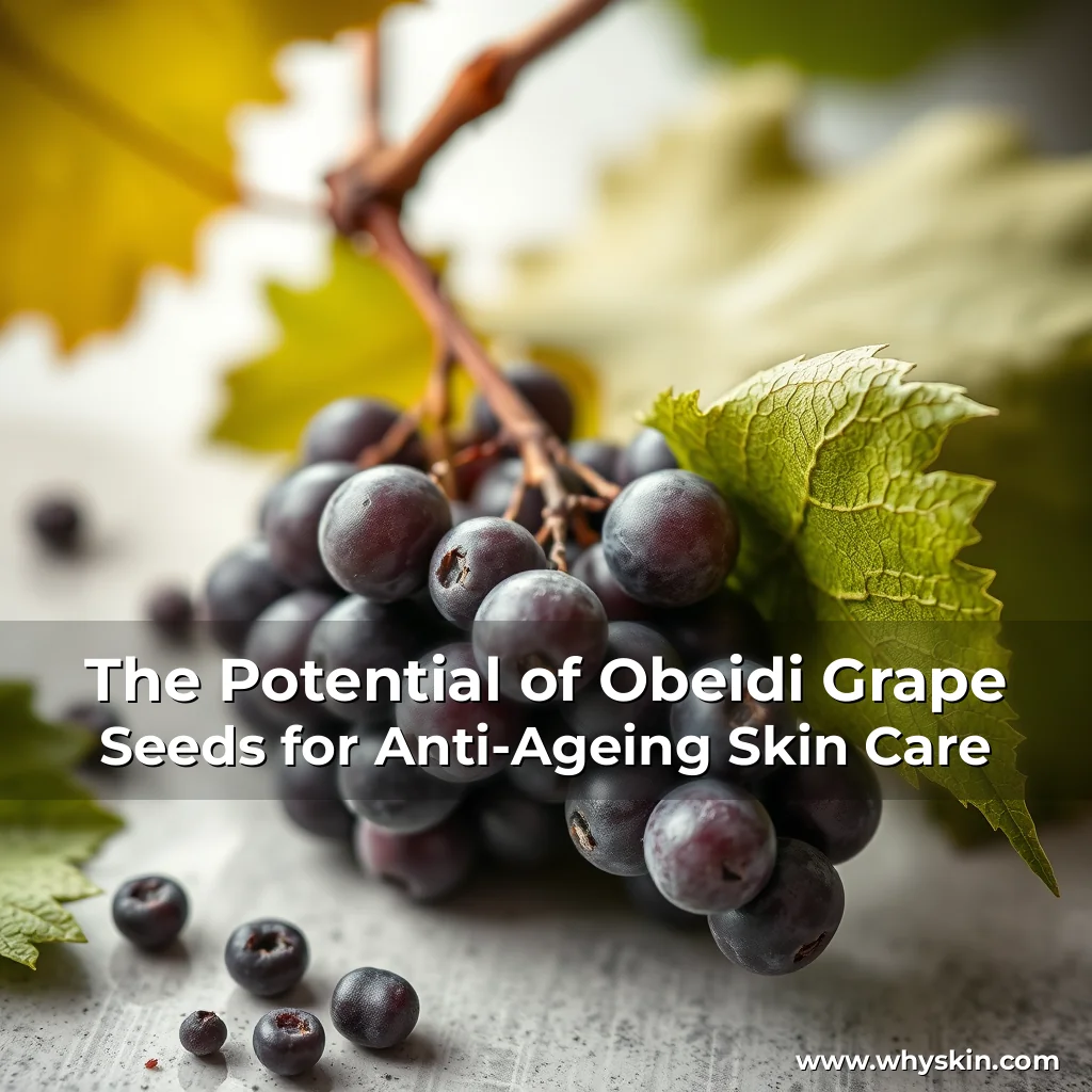 Read more about the article The Potential of Obeidi Grape Seeds for Anti-Ageing Skin Care