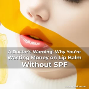 Read more about the article A Doctor’s Warning: Why You’re Wasting Money on Lip Balm Without SPF