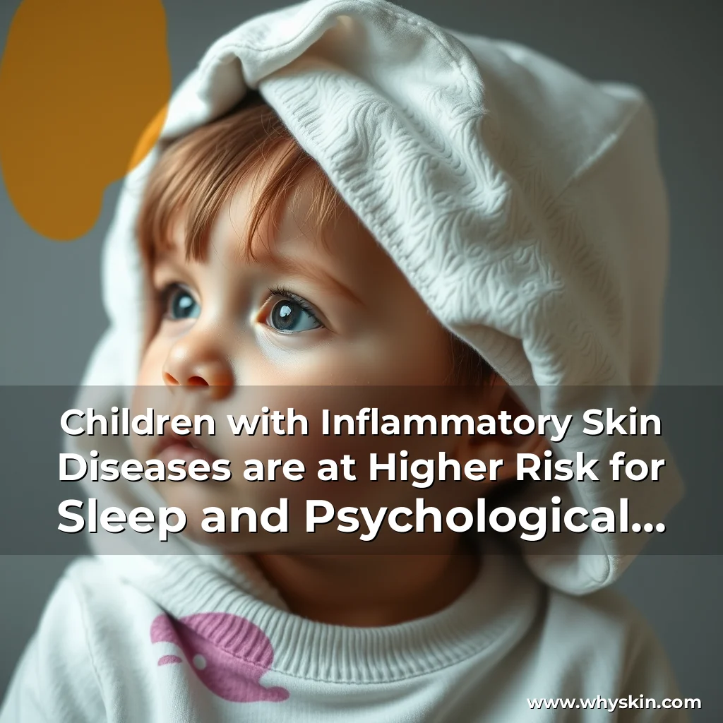 You are currently viewing Children with Inflammatory Skin Diseases are at Higher Risk for Sleep and Psychological Disorders