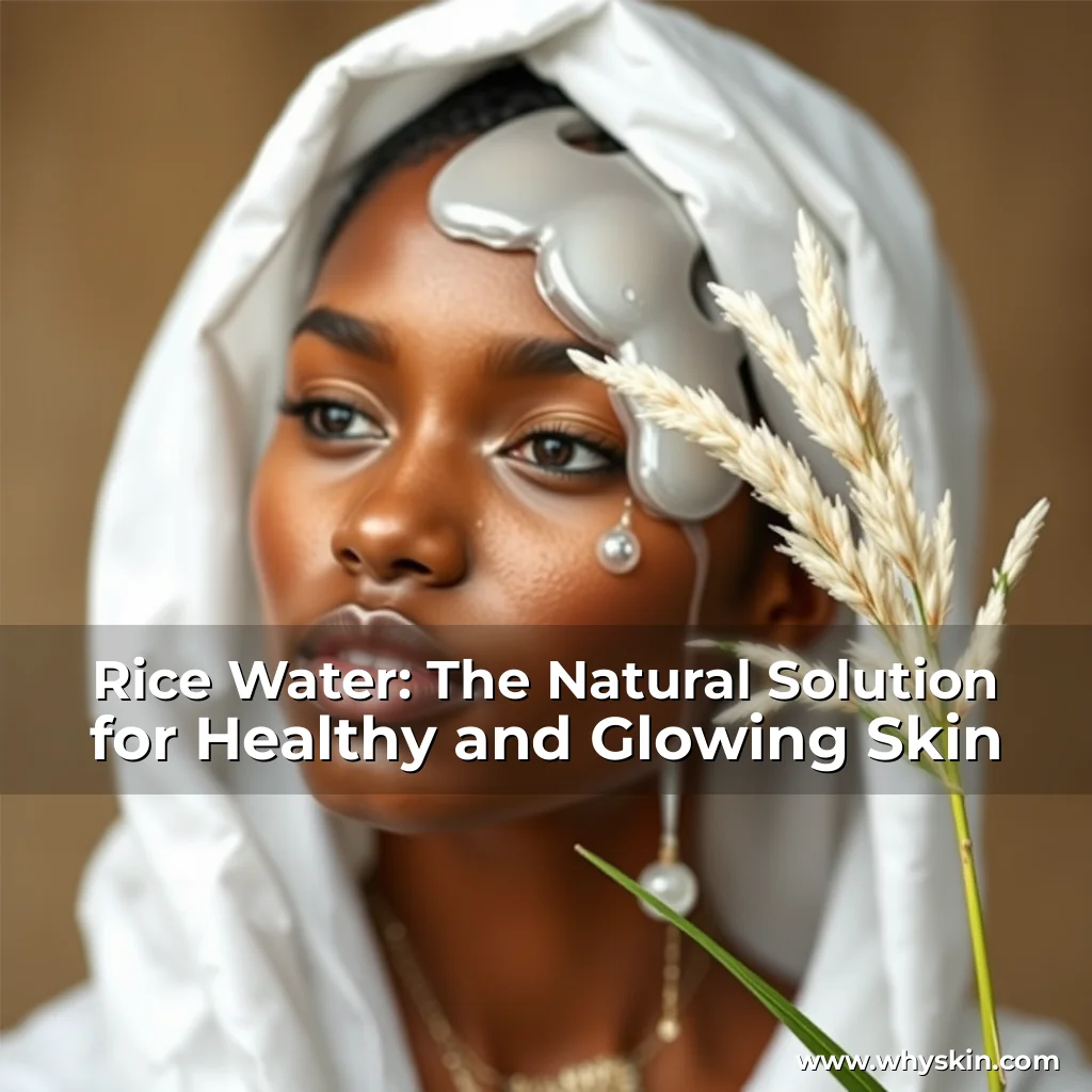 You are currently viewing Rice Water: The Natural Solution for Healthy and Glowing Skin