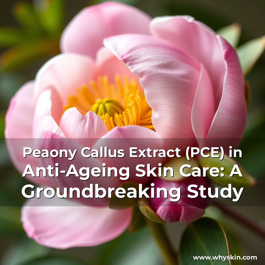 You are currently viewing Peaony Callus Extract (PCE) in Anti-Ageing Skin Care: A Groundbreaking Study