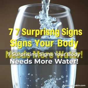 Read more about the article 7 Surprising Signs Your Body Needs More Water!